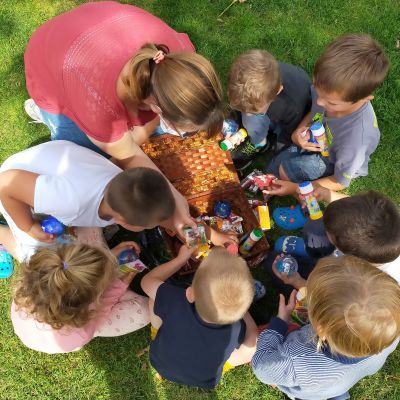 Chasse aux trésors avec les petits