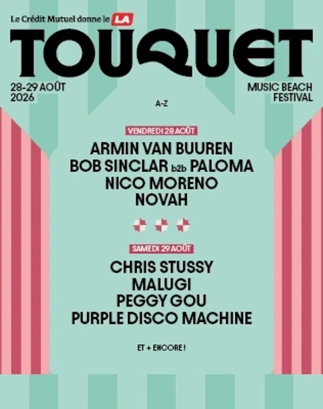 Touquet Music Beach Festival 2026